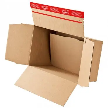 ColomPac® önzáró dobozok törékeny termékekhez, belső méret: 260 x 220 x 130 mm, külső méret: 265 x 235 x 140 mm, alkalmazás: elektronikai és IT-kiegészítők, tömeg: 148 g