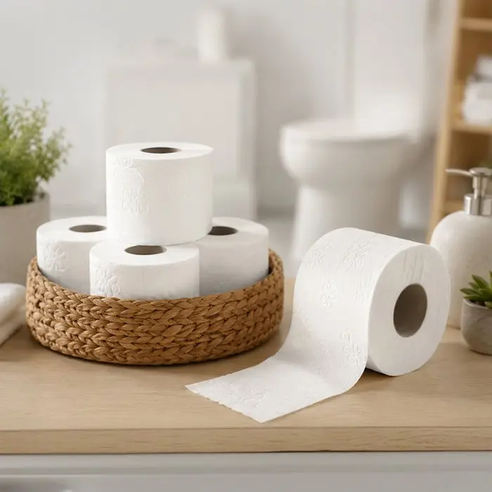 HoReCa toalettpapír, fehér, 3 rétegű, cellulóz anyag, fehér színű, illatmentes, 16 db/csomag