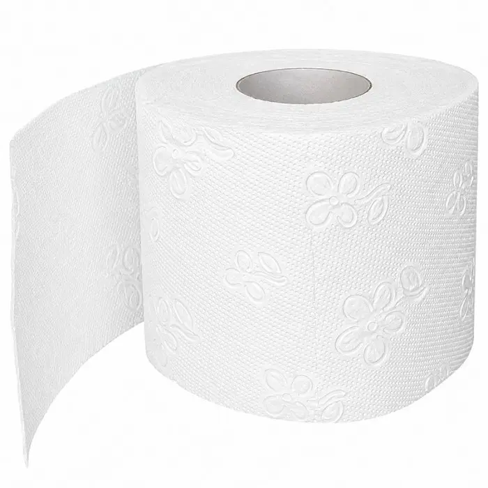 HoReCa toalettpapír, fehér, 3 rétegű, cellulóz anyag, fehér színű, illatmentes, 16 db/csomag