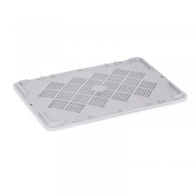 Fedél 600 x 400 x 30 mm, szellőző | INATECH Packaging