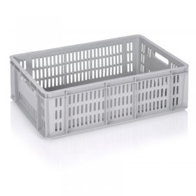 Euroline szállítóláda 600 x 400 x 200 mm, tömör alj | INATECH