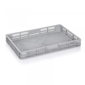 Euro szállítóláda 600 x 400 x 75 mm, szellőző alj | INATECH