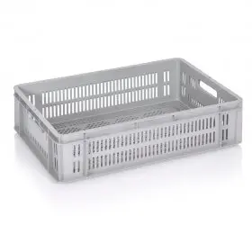 Euroline szállítóláda 600 x 400 x 160 mm, szellőző alj | INATECH