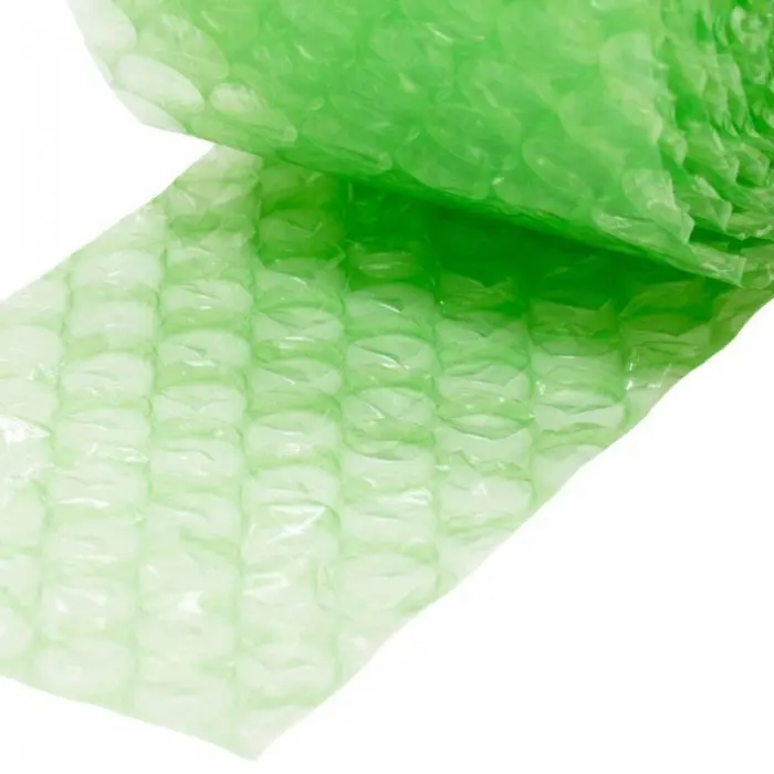Folie Cu Bule Mari Eco Friendly Latime 800 mm, Lungime 50 m, Grosime 120 my, Culoare Verde-Folie Cu Bule De Aer Mari