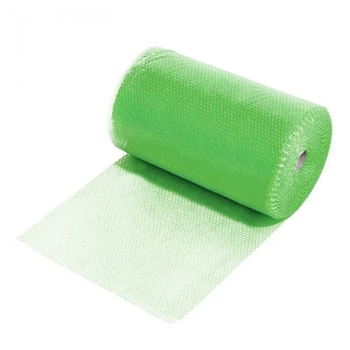 Folie Cu Bule Mici Eco Friendly Latime 1000 mm, Lungime 50 m, Straturi 2, Grosime 50 my, Culoare Verde-Folie Cu Bule De Aer Mici
