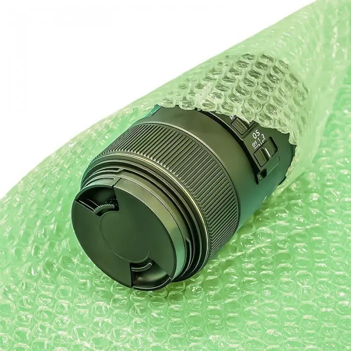 Folie Cu Bule Mici Eco Friendly Latime 1000 mm, Lungime 50 m, Straturi 2, Grosime 50 my, Culoare Verde-Folie Cu Bule De Aer Mici