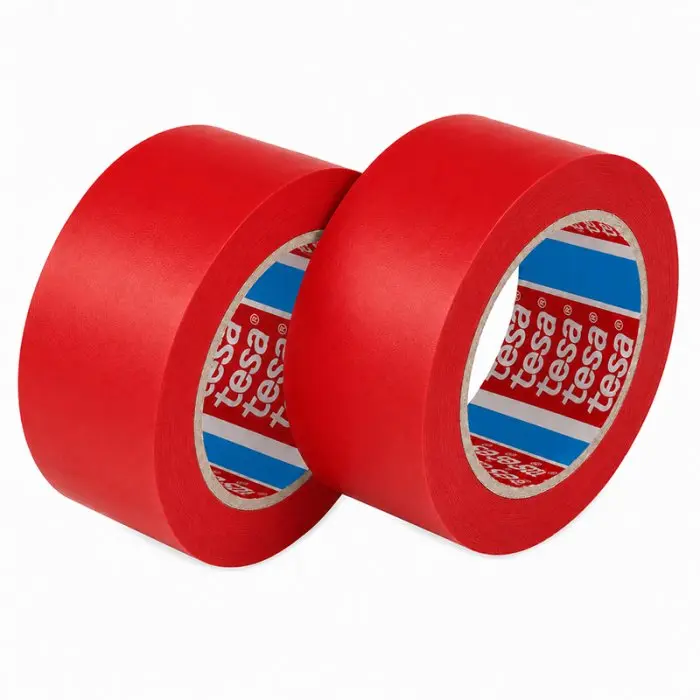 TESA jelölőszalag 33 m x 50 mm, piros színű