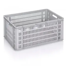 Euroline szállítóládák szellőző aljjal és oldalfalakkal | INATECH Packaging
