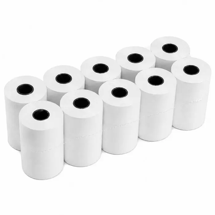 POS-hoz való hőpapírtekercs, ⌀ 12 mm, hosszúság 30 m, szélesség 76 mm, belső átmérő 12 mm