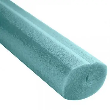 PEE-habprofil, Edge Pad típus, 1000 mm hosszúság, A-B-C méretek: 45 x 60 x 25 mm, zöld szín, méter / csomag: 100