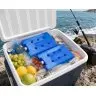 HDPE-Ice Pack hűtőbetétek, méret: 280 x 190 x 26 mm, tömeg: 1260 g, kék