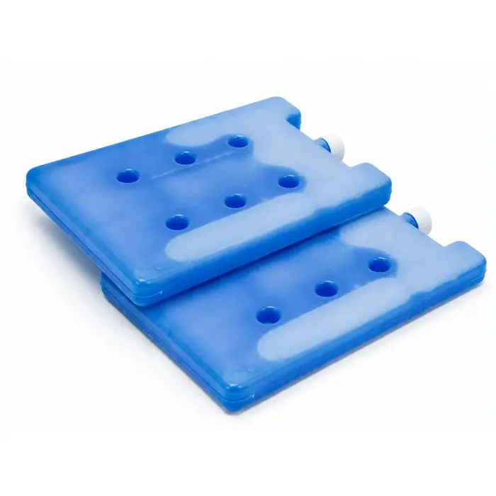 HDPE-Ice Pack hűtőbetétek, méret: 280 x 190 x 26 mm, tömeg: 1260 g, kék