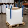 Big Bag zsákok, hosszúság 950 mm, szélesség 950 mm, magasság 1350 mm, térfogat 1218 liter, töltőnyílás: NEM