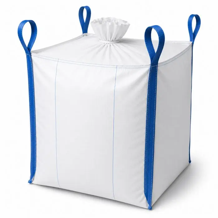 Big Bag zsákok, hosszúság 950 mm, szélesség 950 mm, magasság 1150 mm, térfogat 1037 liter, töltőnyílással
