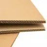 CO5 hullámkarton dobozok, 400 mm x 300 mm x 150 mm, natúr, db / 10 darabos csomag