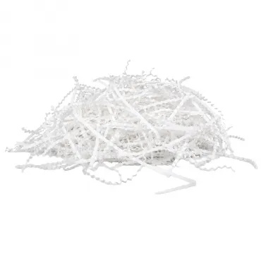 SkewPack Premium ajándékcsomagoló térkitöltő papír, 1 kg, fehér