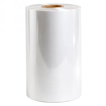 LDPE zsugorfólia, 700 m hosszúság, 300 mm szélesség, 40 my vastagság, félig nyitott kivitel, csomagolás: 210 m²/tekercs