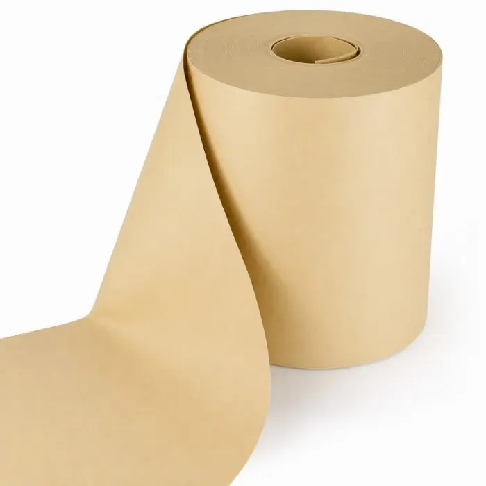 Natúr térkitöltő papír Fullpack, hosszúság 450 m, szélesség 350 mm, tekercssúly 12,6 kg, natúr szín, 80 g/m² tömeg