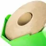 Natúr térkitöltő papír Fullpack, hosszúság 450 m, szélesség 350 mm, tekercssúly 12,6 kg, natúr szín, 80 g/m² tömeg