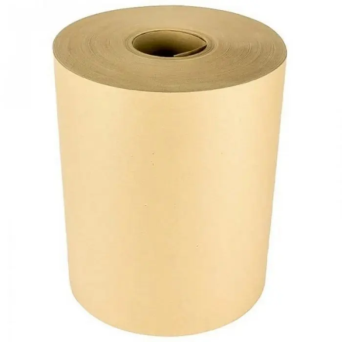 Natúr térkitöltő papír Fullpack, hosszúság 450 m, szélesség 350 mm, tekercssúly 12,6 kg, natúr szín, 80 g/m² tömeg