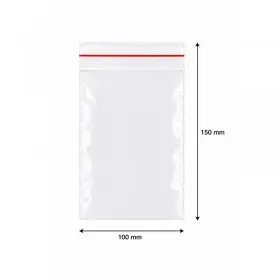 Ziplock cipzáras tasakok, gazdaságos, 100x150 mm | INATECH Packaging
