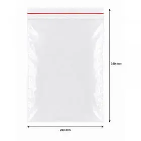 Zipzáras Ziplock tasakok, gazdaságos, 40 mikron | INATECH Packaging