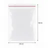 Zipzáras Ziplock tasakok, standard, 200 x 250 mm, 50 my, db / 100 db-os csomag