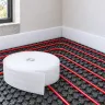 Egyszerű szegélyszalag, hosszúság 25 m, szélesség 200 mm, vastagság 20 mm, fehér szín, db / csomag 10