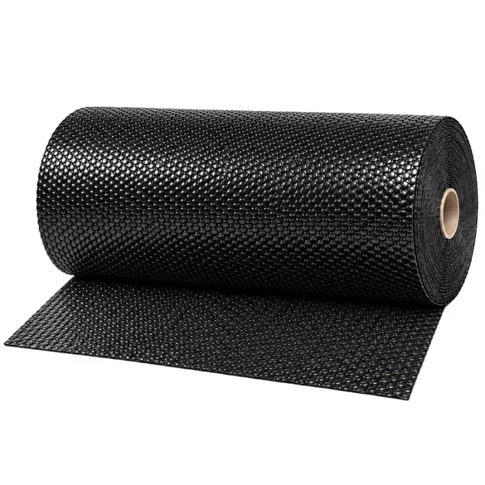 Fekete kis buborékos fólia, szélesség 1000 mm, hosszúság 100 m, 2 réteg, vastagság 70 µm