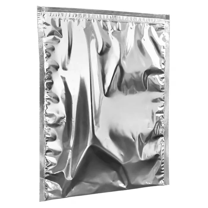 Hőszigetelő cipzáras tasak Isothermal Pouch Méret 200 x 250 mm, Zárófül 70 mm, Szín ezüst, cipzárral