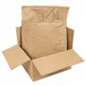 Hőszigetelő készlet dobozzal + hőszigetelő tasakkal + zárópecséttel, Paperfloc Eco-System P10, 10 l térfogat