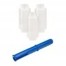Kit Starter 3 Mini Role Folie Stretch Lungime 150 m, Latime 100 mm, Dispenser DA, 1, Grosime 15 my, Culoare Transparent, Role...