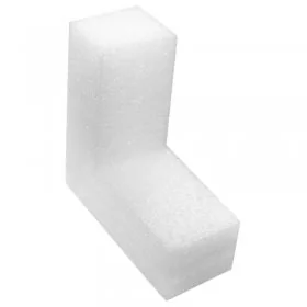 Coltar Protectie L Dimensiuni A-B-C 120 x 120 x 50 mm, Culoare Alb, Buc / Pachet 100-Polietilena Expandata, Polipropilena Si ...