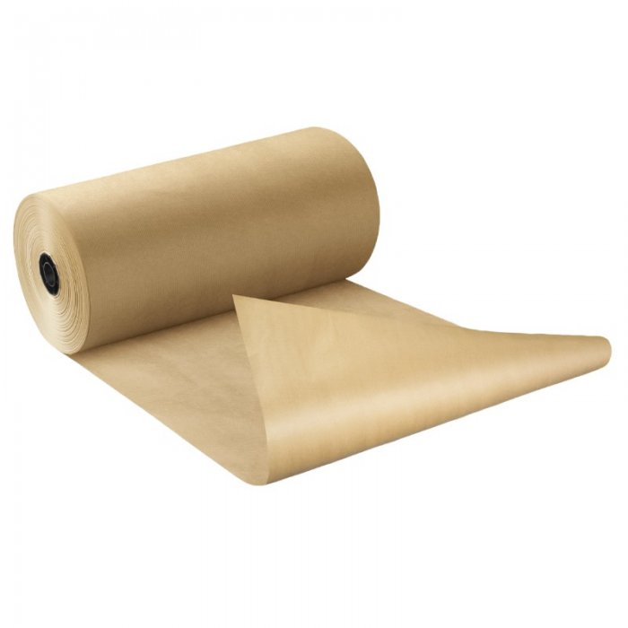 Hartie Kraft Pentru Constructii Latime 1350 mm, Densitate 80 g/mp, Greutate 25 kg/rola, Culoare Natur, Role/Pachet 1-Hartie P...