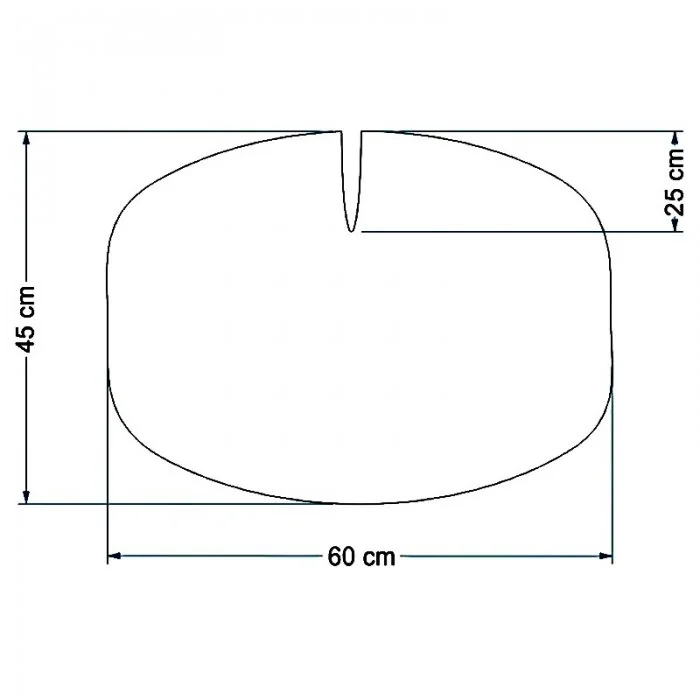 Profil Din Spuma PEE, Tip Edge Pad Lungime 1000 mm, Dimensiuni A-B-C 45 x 60 x 25 mm, Culoare Verde, Metri / Pachet 40-Poliet...