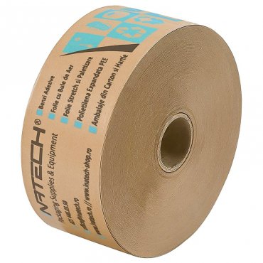 Egyedi nedvesíthető ragasztószalag 60 mm x 200 m