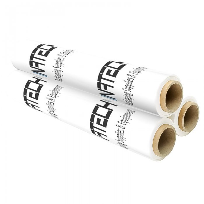 Folie Stretch Uz Manual Personalizata Latime 500 mm, Numar Culori 1/2, Grosime 23 my, Greutate 1.6 kg, Greutate Tub 0.3 kg, B...