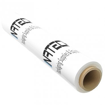 Egyedi kézi használatú stretchfólia, szélesség 500 mm, színek száma 1/2, vastagság 23 my, tömeg 1,6 kg, tubus tömege 0,3 kg, db/csomag 360
