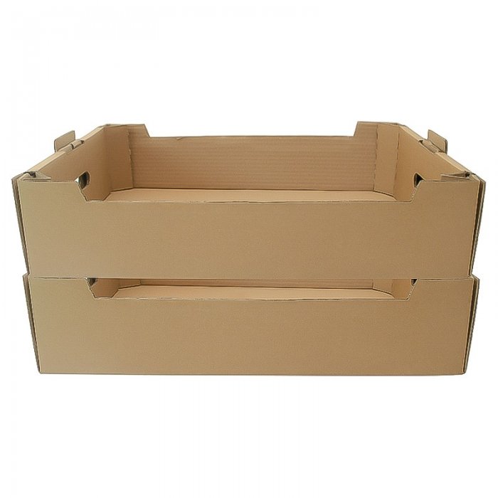 Ladite Carton Legume Si Fructe Lungime 558 mm, Latime 385 mm, Inaltime 134 mm, Culoare Natur, Tip Carton CO5-Ladite Din Carton