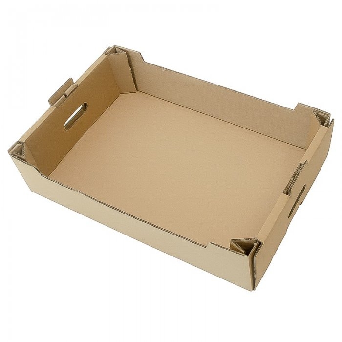 Ladite Carton Legume Si Fructe Lungime 558 mm, Latime 385 mm, Inaltime 134 mm, Culoare Natur, Tip Carton CO5-Ladite Din Carton