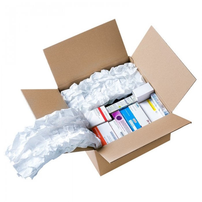 Hartie Kraft Pentru Sistem Paper Plus Track Lungime 280 m, Latime 400 mm, Straturi 2, Material Hartie Kraft, Gramaj 70/70 gr/...