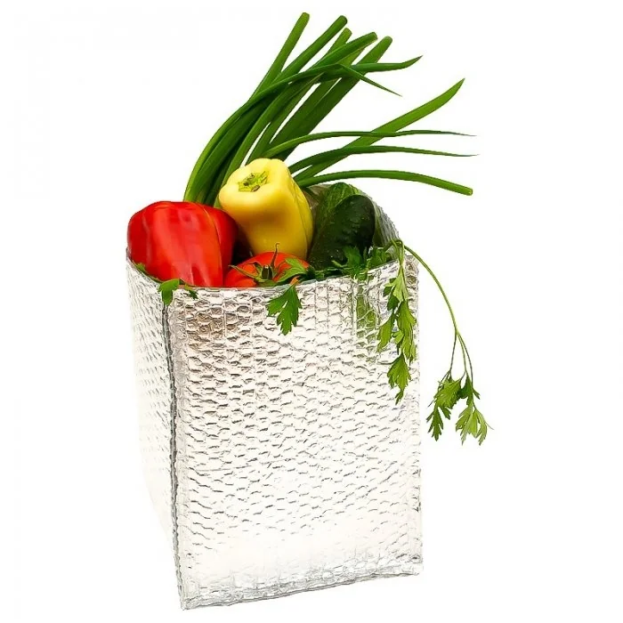 Ambalaj Termoizolant Cutii Dimensiuni mm (L × l × h) 380 x 250 x 450, Culoare Argintiu-Pungi Termoizolante