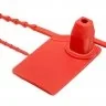 Sigilii De Securitate Lungime 155 mm, Dimensiuni 35x20 mm, Forta de Rupere 15 Kg, Culoare Rosu, Buc / Pachet 5-Accesorii Depozit