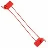 Sigilii De Securitate Lungime 155 mm, Dimensiuni 35x20 mm, Forta de Rupere 15 Kg, Culoare Rosu, Buc / Pachet 5-Accesorii Depozit
