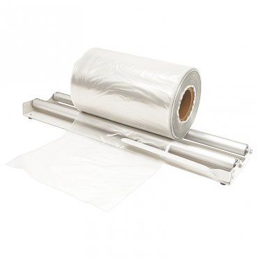 Polietilénfólia-adagoló, 600 mm szélesség, csőfóliához, 3 kg tömeg