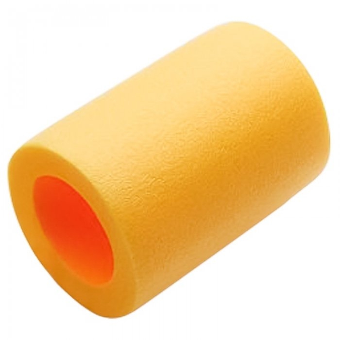 Conector Spuma 2 Gauri Lungime 140 mm, Diametru 62 mm, Grosime 19 mm, Conector 2 Orificii, Culoare Galben-Sport Si Agrement