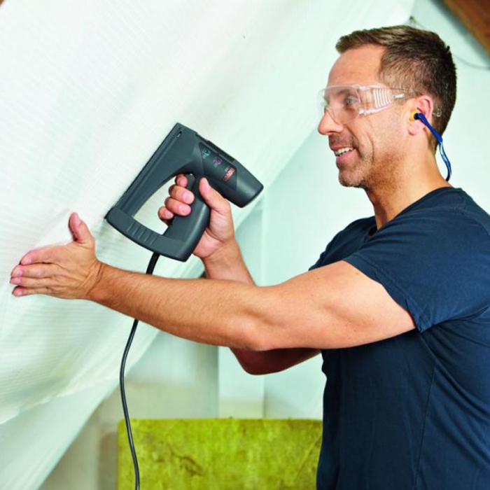 Capsator Electric J-102 Functionare Electrica, Denumire Capsator J-102, Utilizare Capse Tip D, Greutate 1 kg-Capsatoare Si Capse