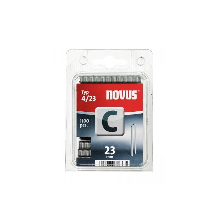 Capse Zincate Tip C 23 mm Denumire Capse Tip C, Latime 6.1 mm, Ambalare 1100 Buc/Blister, Inaltime 23 mm, Grosime 1.1 mm-Caps...