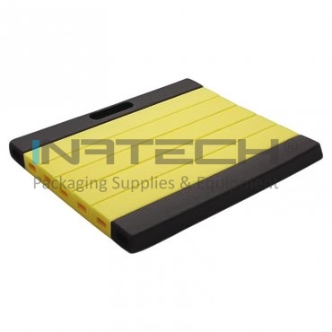 Placa De Protectie Din Spuma Pentru Garaj Lungime 350 mm, Latime 300 mm, Grosime 30 mm, Culoare Negru / Galben, Buc / Pachet 10