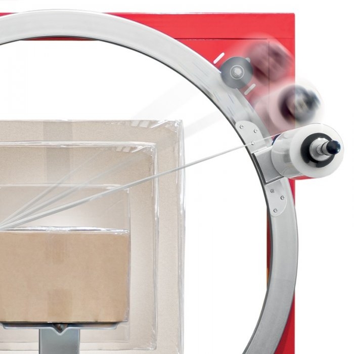 Dispenser Folie Stretch Pentru Masina De Ambalat Colete Model H/M/T, Utilizare Folie Stretch, Material Metal, Latime Folie 12...